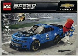 LEGO Speed Champions 75891 Chevrolet Camaro ZL1 Race Car Building Kit 198pcs 7+ - £22.15 GBP