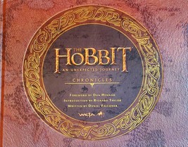 Hobbit An Unexpected Journey Chronicles HB Coffee Table Book 1st/1st FRE... - £23.73 GBP
