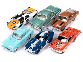&quot;Classic Gold Collection&quot; 2023 Set B of 6 Cars Release 2 1/64 Diecast Mo... - $75.97