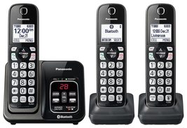 Panasonic Expandable Cordless Phone System with Link2Cell Bluetooth, Voice Assis - $58.65+