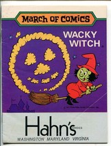 March Of Comics #422 1976-K.K. PUBS-WACKY WITCH-HALLOWEEN-vf - £22.49 GBP