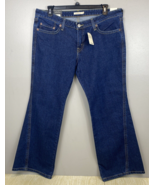 Levis Premium Noughties Bootcut Denim Jeans Wm 34x30  Y2K Flap Pockets W... - £33.02 GBP