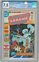 George Perez Pedigree Collection Copy CGC 7.5 Justice League of America JLA #193 - £78.94 GBP