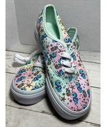 Rainbow Seahorse Sneakers Vans  Girls Sz 2 - $32.13