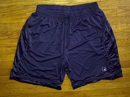 And1 And 1 One Polyester Mesh Dark Navy Blue Pockets Basketball Shorts 3... - $14.99