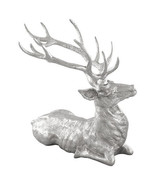 Standing Reindeer Statue Aluminum Deer Sculpture for Indoors Christmas D... - $2,589.52 MXN