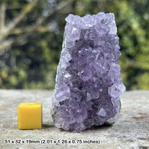 Real amethyst crystal - deep purple spiritual healing, authentic, uk seller - $15.25