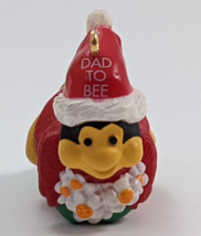 Dad-To-Bee Honeybee Hallmark Keepsake Christmas Ornament “Dad To Be” 1993 - £7.86 GBP