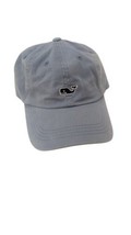 Vineyard Vines Light Blue Baseball Cap Hat Navy Whale Embroidery Adjustable - £12.42 GBP