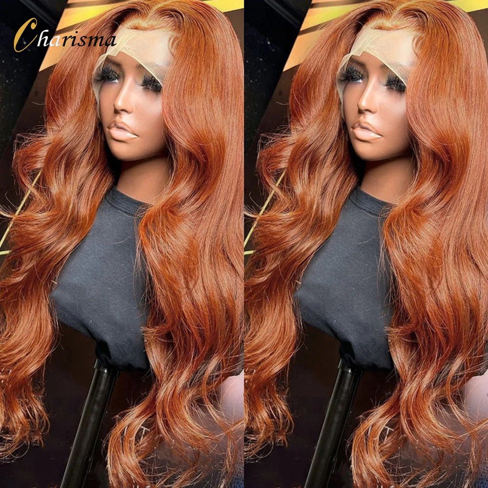 Charisma Synthetic Lace Front Wigs Long Body Wave Wig For Women Ginger La - £42.64 GBP+