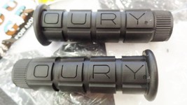 1 Set New Black Oury Bicycle Handle grips for BMX Road Mountain Bike - £11.68 GBP