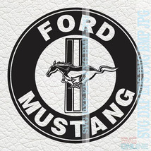 Ford Mustang SVG dxf png clipart vector cricut cut cutting cnc - $3.60