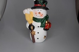 Snow man statue 8 inches - £7.77 GBP