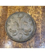 Super Rare 2001 UK British Queen Elizabeth II New Pence 2 - $7,380.40 MXN