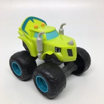 Blaze And The Monster Machines Talking Zeg Truck 7&quot; Long  5&quot; Tall Toy Mattel - £9.76 GBP