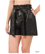 Vegan Leather Shorts - £28.21 GBP