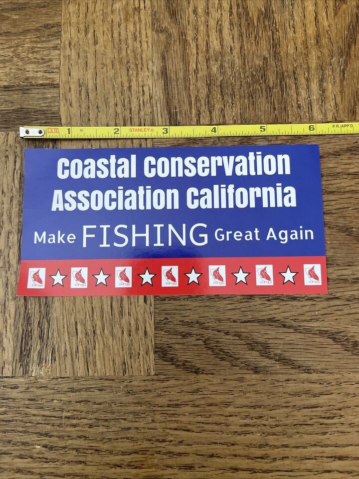 Coastal Conservation Association California Sticker - $11.76