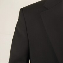 Men's Levent Serez Turkish Suit Super 160's Italian Wool 22289 Jet Black image 4