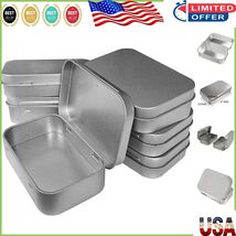 6-Piece Portable Metal Hinged Tin Box Set for Small Item Storage – 3.7x2.3 - $350.07 MXN