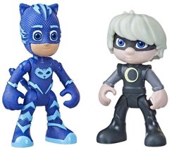 Pj Masks Power Heroes Mini Action Figures, Catboy &amp; Luna Girl - £10.35 GBP