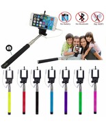 Extendable Selfie Wired Stick Phone Holder Remote Shutter Monopod For sm... - $29.32 CAD