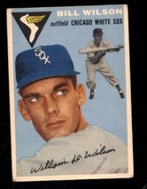 1954 Topps #222 Bill Wilson Good (Rc) White Sox Nicely Centered *X65830 - £3.85 GBP