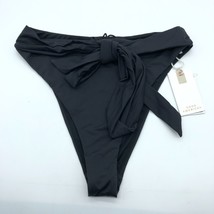 Good American 10 Ways To Wear Bikini Bottom Hi Waist Stretch Black 2 US M - £22.68 GBP