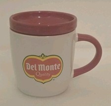 Rare (1) NEW Del Monte Tomato Logo Advertisement White Collectible Coffe... - $532.59 MXN