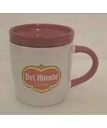 Rare (1) NEW Del Monte Tomato Logo Advertisement White Collectible Coffe... - $39.48 CAD