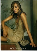 2001 BCBG Maxazria Original Magazine Print Ad Sexy Blond Woman - £10.05 GBP