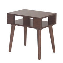 Mid Century Wood End Table - Walnut - $168.76