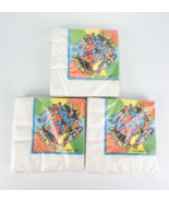 Vintage 70s DC Comics Super Friends Beverage Napkins 16 Napkins Each Lot... - $26.47 CAD