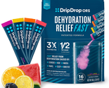 Dripdrop ORS Hydration - Electrolyte Powder Packets - Watermelon, Berry,... - £29.21 GBP