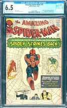 Amazing Spider-Man #19 (1964) CGC 6.5 -- 1st MacDonald Gargan in cameo; Stan Lee - £397.15 GBP