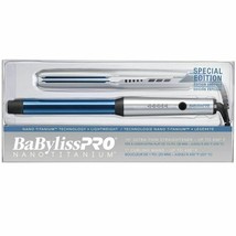 Ba Byliss Pro #BNTPP34UC Nano Titanium Flat Iron 1 1/2&quot; &amp; Curling 1&#39;&#39; Wand Combo - £118.29 GBP