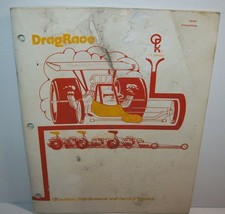 Drag Race Arcade Manual Original 1977 Video Game Repair With Schematics - $23.28