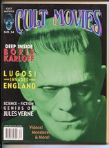 Cult Movies #34 2000-Boris Karloff Frankenstein cover-Bela Lugosi,-Jules... - $40.74