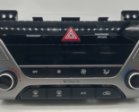 2017-2018 Hyundai Elantra AC Heater Climate Control Temperature Unit L02... - £49.53 GBP