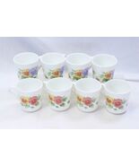 Corelle Summer Blush Pansy Cups  Lot of 8 - $23.21 CAD