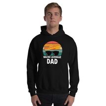 Nacho Average Dad Mexican Daddy Father&#39;s Day Unisex Hoodie Black - £25.39 GBP+