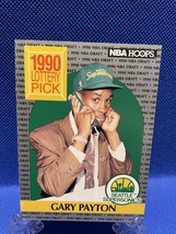 Gary Payton 1990 NBA Hoops Rookie Card 391 - £110.10 GBP