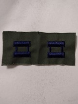 U.S. AIR FORCE CAPTAIN RANK INSIGNIA PAIR  SUBDUED PATCH VIETNAM WAR ERA - $4.00