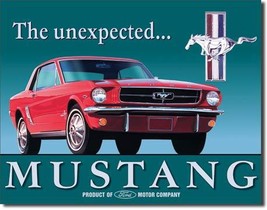 Mustang by Ford on a new Tin Metal Sign - $25.00