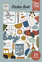 Echo Park Sticker Book-Dream Big Little Boy - £15.76 GBP