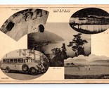 Multiview Beppu Hot Spirngs Golf Resort Oita Japan UNP 1930s DB Postcard... - $15.79