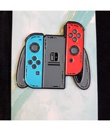 Nintendo • Blue &amp; Red Joy Con Switch Controller • Enamel Pin Lapel Brooch - £7.83 GBP