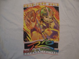 Vintage Rio Vegas Style Football Dallas VS. Washington 1997 T Shirt Size XL - £14.46 GBP