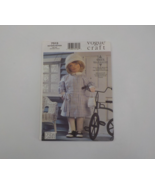 VOGUE CRAFT PATTERN #7513 18&quot; VOGUE DOLL COLLECTION JANE DOLL OUTFIT UNC... - £14.42 GBP