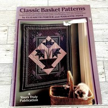 Classic Basket Quilting Patterns - Porter &amp; Fons - 1984 Sewing Craft Book - $7.91