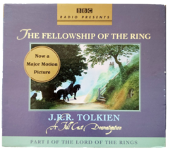 1987 The Fellowship Of The Ring Audio Book CD 4 Disc Set LOTR Tolkien VT... - €25,56 EUR